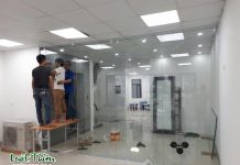 thợ tháo dỡ vách cửa kính cường lực tại hà nội thợ tháo dỡ vách kính, cửa kính cường lực hà nội